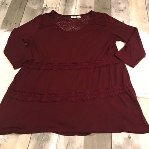 Cato Blouse with some Lace Size L